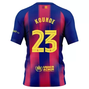 Maglia Barcellona Kounde 23 Gara Home 2025/26