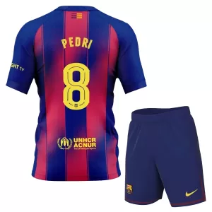 Maglia Barcellona Pedri 8 Bambino Gara Home 2025/26