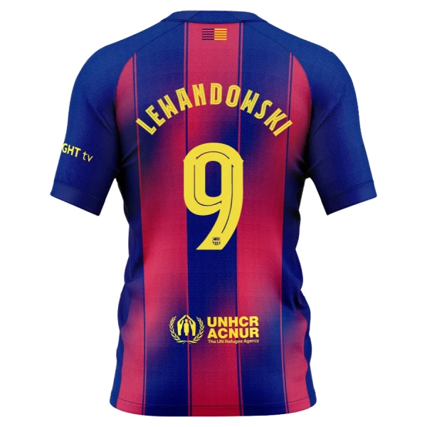 Maglia Barcellona Robert Lewandowski 9 Gara Home 2025/26 Maglia Barcellona Robert Lewandowski 9 Gara Home 2025/26