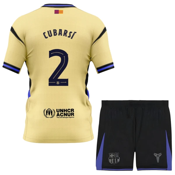Maglia Barcellona x Kobe Bryant Cubarsi 2 Bambino Gara Away 2025/26 Maglia Barcellona x Kobe Bryant Cubarsi 2 Bambino Gara Away 2025/26