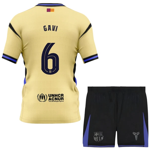Maglia Barcellona x Kobe Bryant Gavi 6 Bambino Gara Away 2025/26 Maglia Barcellona x Kobe Bryant Gavi 6 Bambino Gara Away 2025/26