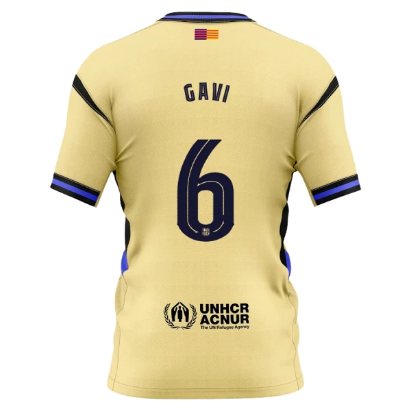 Maglia Barcellona x Kobe Bryant Gavi 6 Bambino Gara Away 2025/26