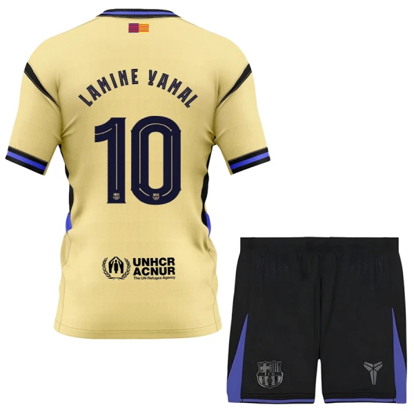 Maglia Barcellona x Kobe Bryant Lamine Yamal 10 Bambino Gara Away 2025/26