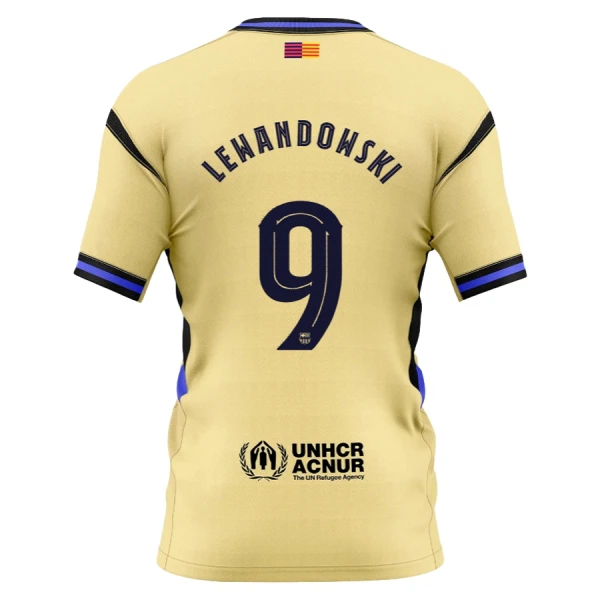 Maglia Barcellona x Kobe Bryant Robert Lewandowski 9 Gara Away 2025/26