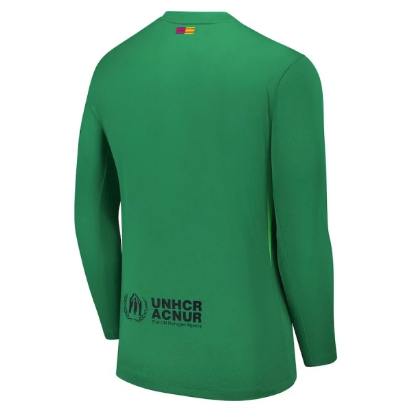 Maglia Portiere Barcellona 2025/26 Maniche Lunghe