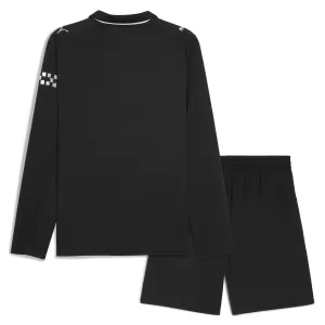 Maglia Manchester City Bambino Gara Away 2025/26 Maniche Lunghe