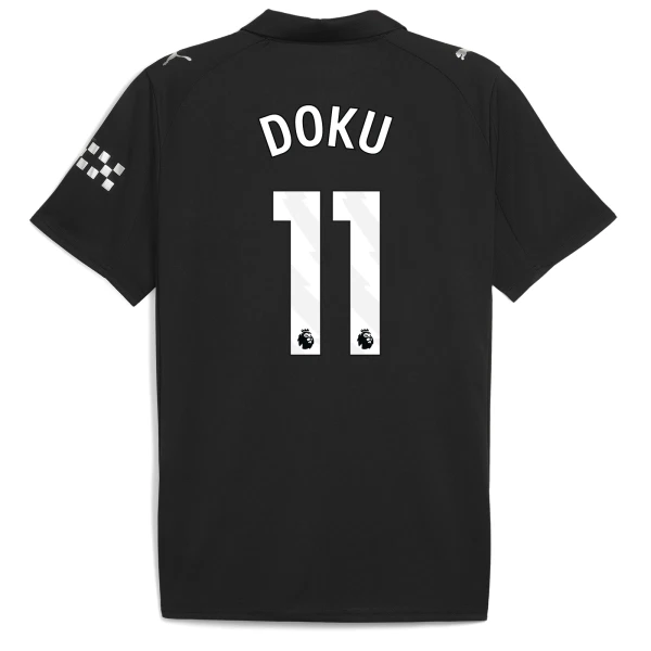 Maglia Manchester City Jérémy Doku 11 Gara Away 2025/26 Maglia Manchester City Jérémy Doku 11 Gara Away 2025/26