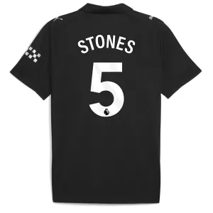 Maglia Manchester City John Stones 5 Gara Away 2025/26