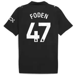 Maglia Manchester City Phil Foden 47 Gara Away 2025/26