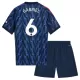 Maglia Arsenal Gabriel 6 Bambino Gara Away 2025/26 Maglia Arsenal Gabriel 6 Bambino Gara Away 2025/26