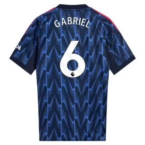 Maglia Arsenal Gabriel 6 Gara Away 2025/26
