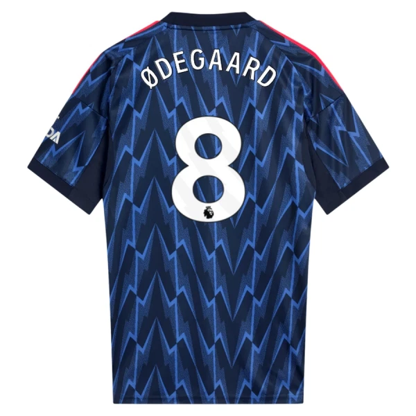 Maglia Arsenal Martin Ødegaard 8 Gara Away 2025/26 Maglia Arsenal Martin Ødegaard 8 Gara Away 2025/26