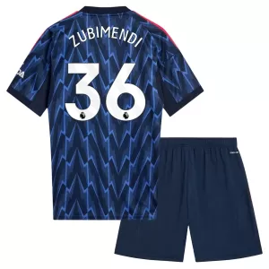Maglia Arsenal Zubimendi 36 Bambino Gara Away 2025/26