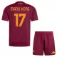 Maglia AS Roma Manu Kone 17 Bambino Gara Home 2025/26 Maglia AS Roma Manu Kone 17 Bambino Gara Home 2025/26