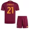 Maglia AS Roma Paulo Dybala 21 Bambino Gara Home 2025/26