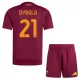 Maglia AS Roma Paulo Dybala 21 Bambino Gara Home 2025/26 Maglia AS Roma Paulo Dybala 21 Bambino Gara Home 2025/26