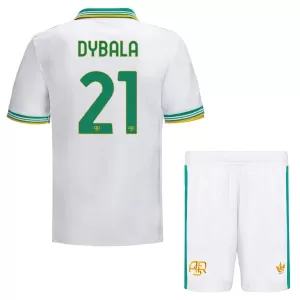 Maglia AS Roma Paulo Dybala 21 Bambino Gara Third 2025/26