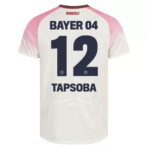 Maglia Bayer 04 Leverkusen Edmond Tapsoba 12 Gara Away 2025/26