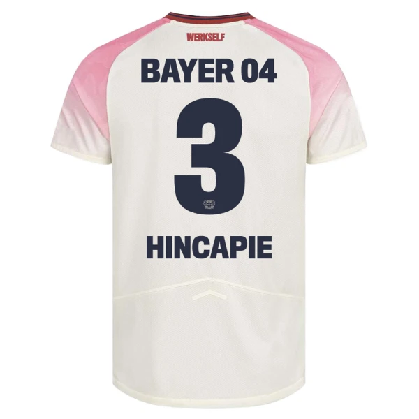 Maglia Bayer 04 Leverkusen Piero Hincapie 3 Gara Away 2025/26 Maglia Bayer 04 Leverkusen Piero Hincapie 3 Gara Away 2025/26
