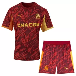 Maglia Portiere Olympique Marsiglia Bambino 2025/26 Rosso