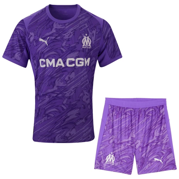 Maglia Portiere Olympique Marsiglia Bambino 2025/26 Viola Maglia Portiere Olympique Marsiglia Bambino 2025/26 Viola