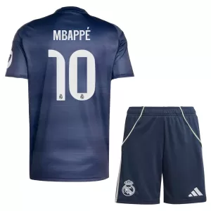 Maglia Real Madrid Kylian Mbappé 10 Bambino Gara Away 2025/26