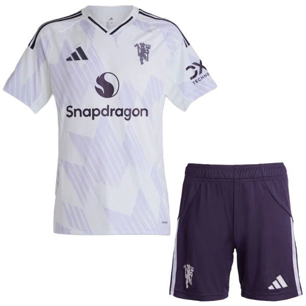 Maglia Manchester United Bambino Gara Away 2025/26 Maglia Manchester United Bambino Gara Away 2025/26