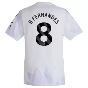 Maglia Manchester United Bruno Fernandes 8 Gara Away 2025/26