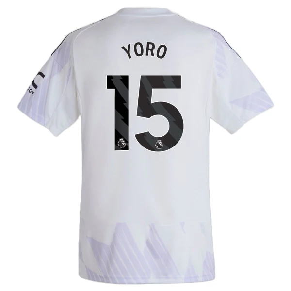 Maglia Manchester United Leny Yoro 15 Gara Away 2025/26