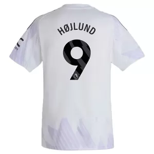 Maglia Manchester United Rasmus Højlund 9 Gara Away 2025/26