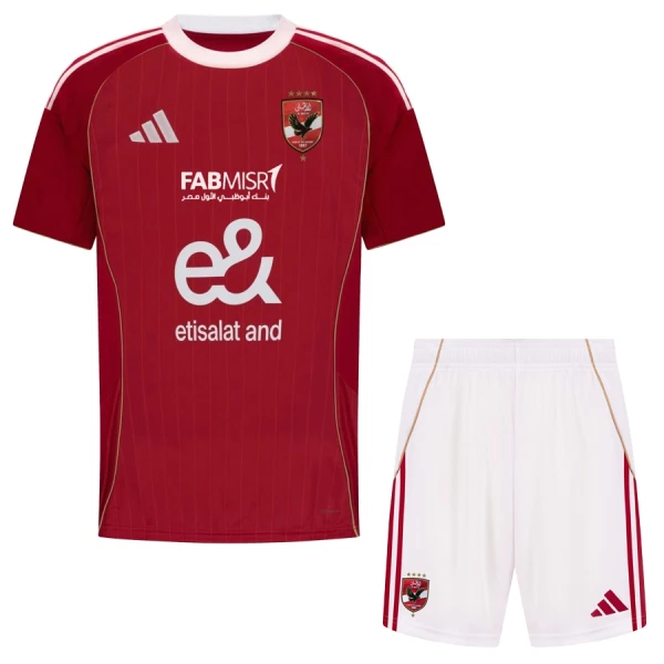 Maglia Al Ahly Bambino Gara Home 2025/26 Maglia Al Ahly Bambino Gara Home 2025/26