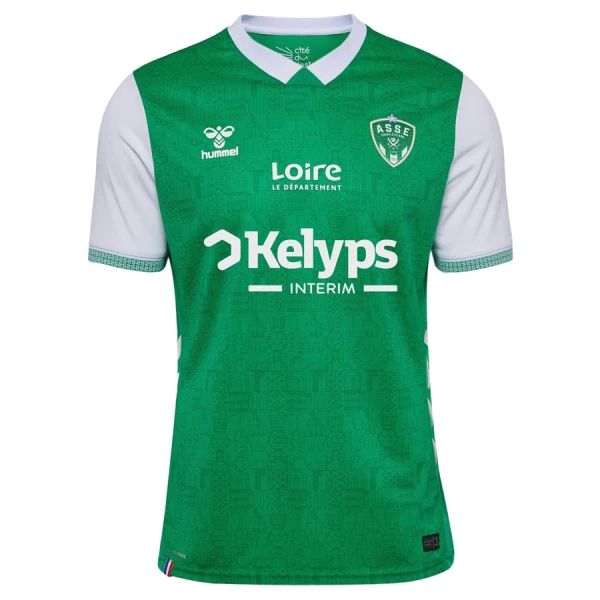 Maglia AS Saint-Étienne Gara Home 2025/26 Maglia AS Saint-Étienne Gara Home 2025/26