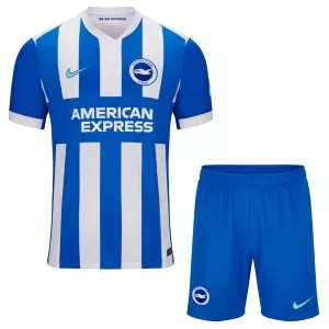 Maglia Brighton Hove Albion Bambino Gara Home 2025/26