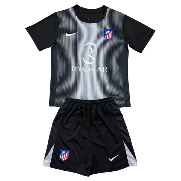 Maglia Portiere Atlético Madrid Bambino 2025/26 Nero Maglia Portiere Atlético Madrid Bambino 2025/26 Nero