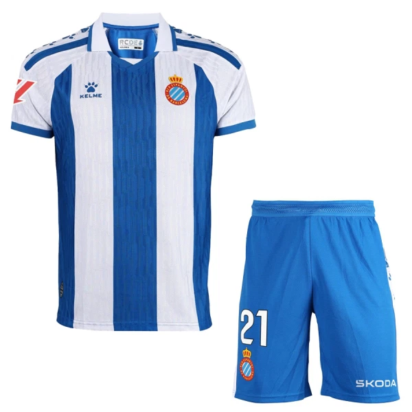 Maglia RCD Espanyol Bambino Gara Home 2025/26 Maglia RCD Espanyol Bambino Gara Home 2025/26