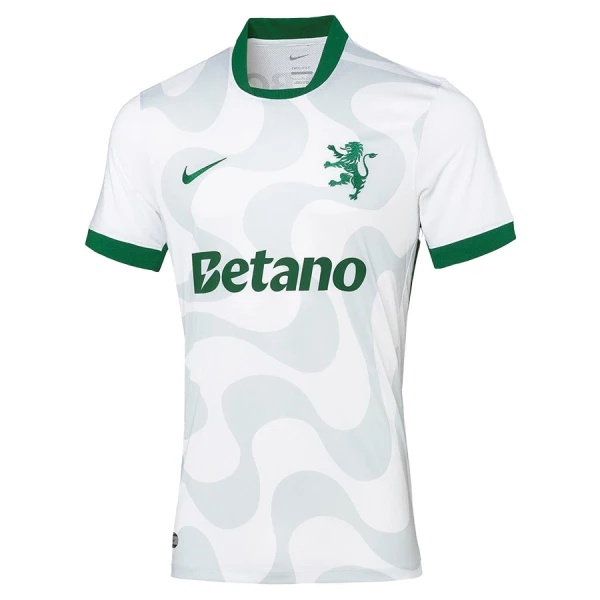 Maglia Sporting CP Gara Third 2025/26 Bianco Maglia Sporting CP Gara Third 2025/26 Bianco