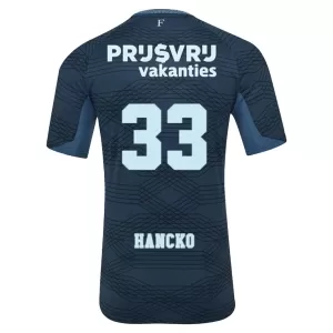 Maglia Feyenoord Rotterdam Hancko 33 Gara Away 2025/26
