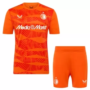 Maglia Portiere Feyenoord Rotterdam Bambino 2025/26 Arancia