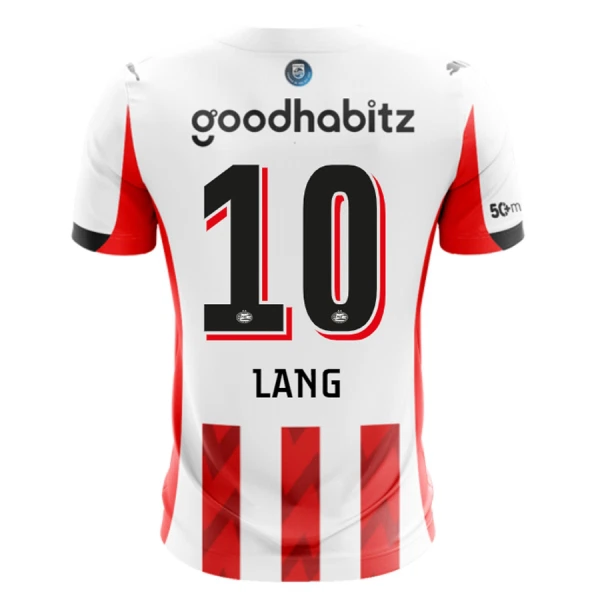 Maglia PSV Eindhoven Lang 10 Gara Home 2025/26 Maglia PSV Eindhoven Lang 10 Gara Home 2025/26