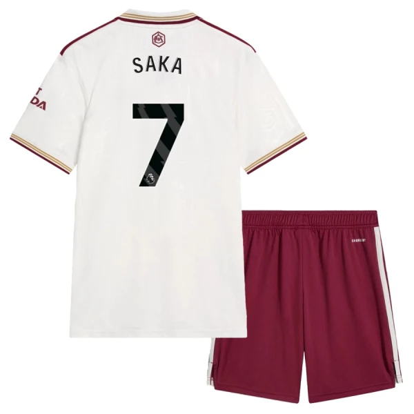 Maglia Arsenal Bukayo Saka 7 Bambino Gara Third 2025/26