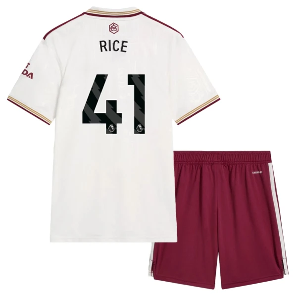 Maglia Arsenal Declan Rice 41 Bambino Gara Third 2025/26