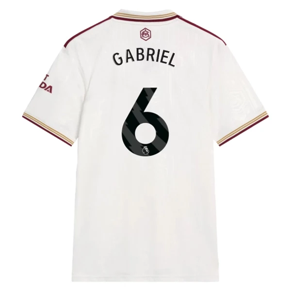 Maglia Arsenal Gabriel 6 Gara Third 2025/26 Maglia Arsenal Gabriel 6 Gara Third 2025/26