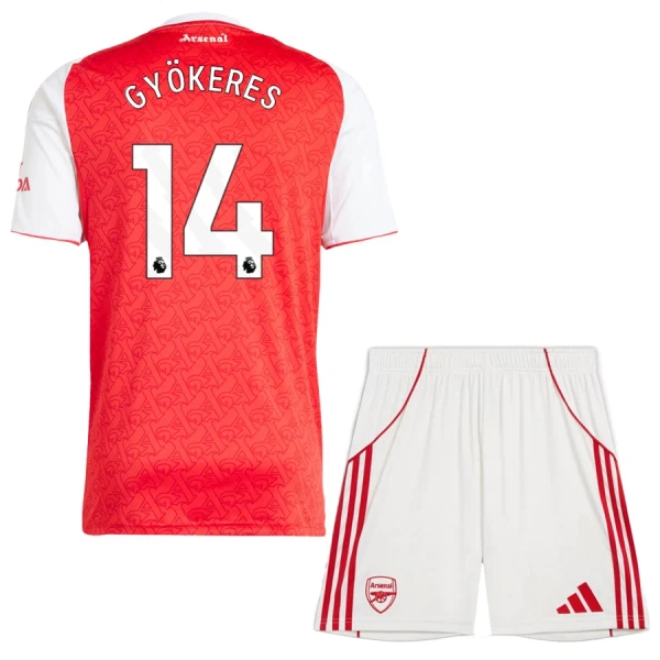 Maglia Arsenal Gyokeres 14 Bambino Gara Home 2025/26 Maglia Arsenal Gyokeres 14 Bambino Gara Home 2025/26
