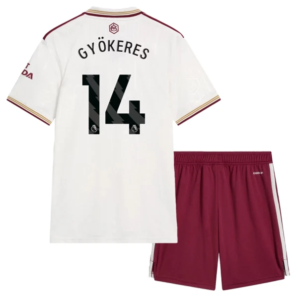 Maglia Arsenal Gyokeres 14 Bambino Gara Third 2025/26