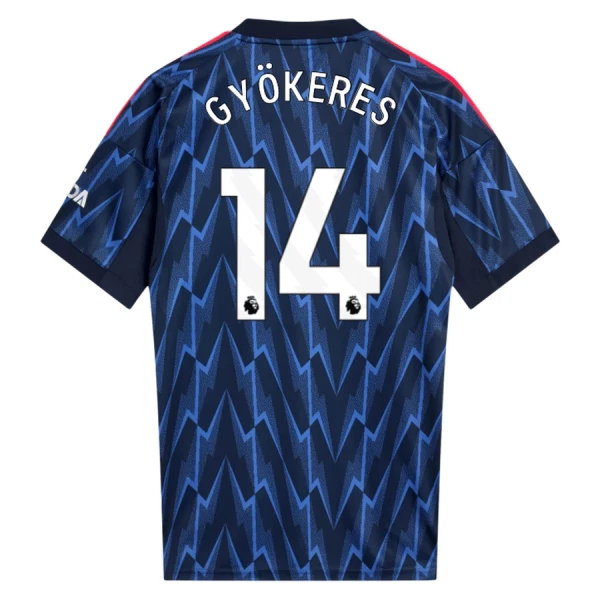 Maglia Arsenal Gyokeres 14 Gara Away 2025/26 Maglia Arsenal Gyokeres 14 Gara Away 2025/26