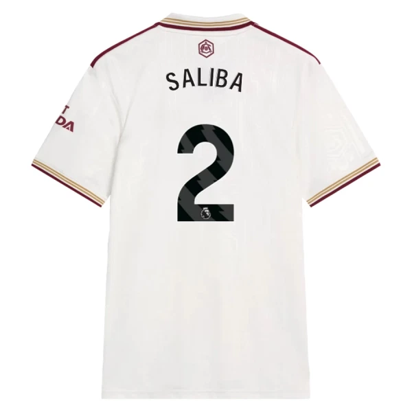 Maglia Arsenal Saliba 2 Gara Third 2025/26 Maglia Arsenal Saliba 2 Gara Third 2025/26