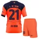 Maglia Barcellona Frenkie de Jong 21 Bambino Gara Third 2025/26 Maglia Barcellona Frenkie de Jong 21 Bambino Gara Third 2025/26