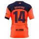 Maglia Barcellona Marcus Rashford 14 Bambino Gara Third 2025/26
