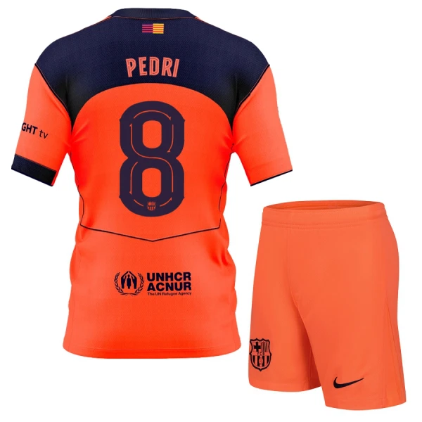 Maglia Barcellona Pedri 8 Bambino Gara Third 2025/26 Maglia Barcellona Pedri 8 Bambino Gara Third 2025/26