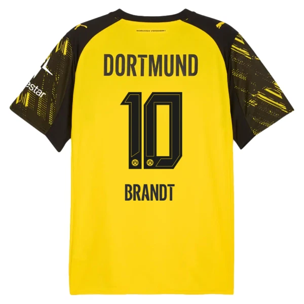 Maglia Borussia Dortmund Julian Brandt 10 Gara Home 2025/26 Maglia Borussia Dortmund Julian Brandt 10 Gara Home 2025/26